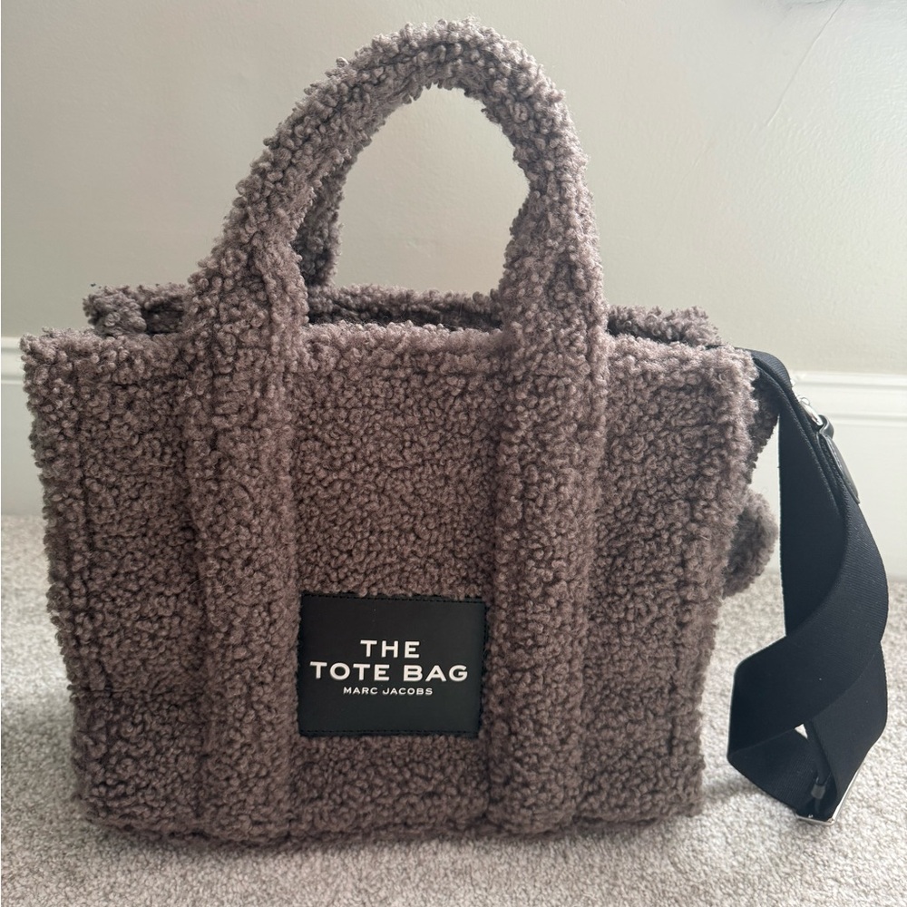 Marc Jacobs Gray Teddy Tote Bag